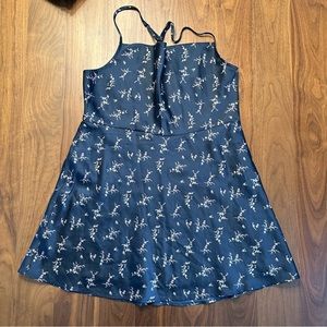 Abercrombie & Fitch Navy Floral Mini Dress